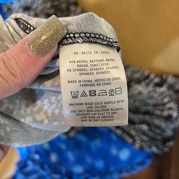 Anthropologie Black and Cream Maeve Stretch Turtleneck Swing Dress, SP! - Picture 10 of 10